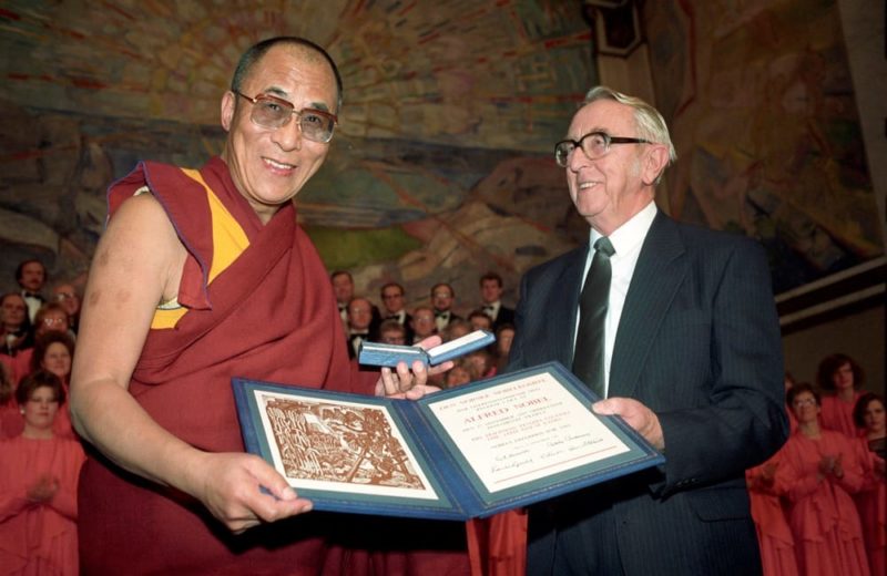 36º anniversario del conferimento del Premio Nobel per la Pace a Sua Santità il Dalai Lama.